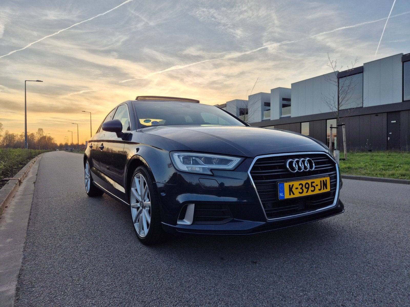 Audi A3 Limousine 1.4TFSI 110KW, 4 cilinders, Blauw, 1395 cc, Particulier