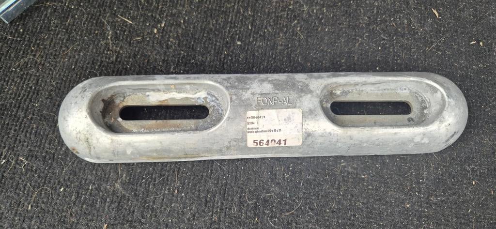 Aluminium anode schroefbaar 320x65x35, Ophalen of Verzenden