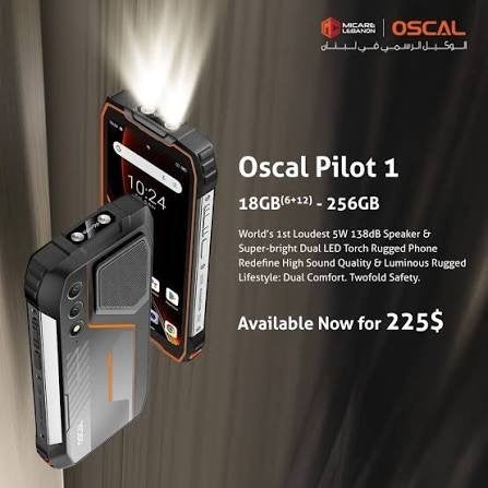 Oscal Pilot 1 rugged smartphone, Telecommunicatie, Mobiele telefoons | Overige merken, Gebruikt, Zonder abonnement, Zonder simlock