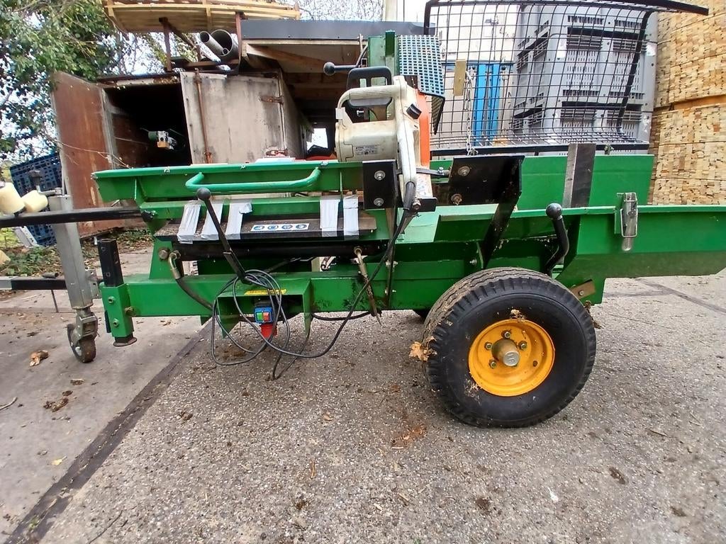 Goed werkende Kelfri zaagkloofmachine te koop, Kelfri, Gebruikt, 70 mm of meer, Overige typen