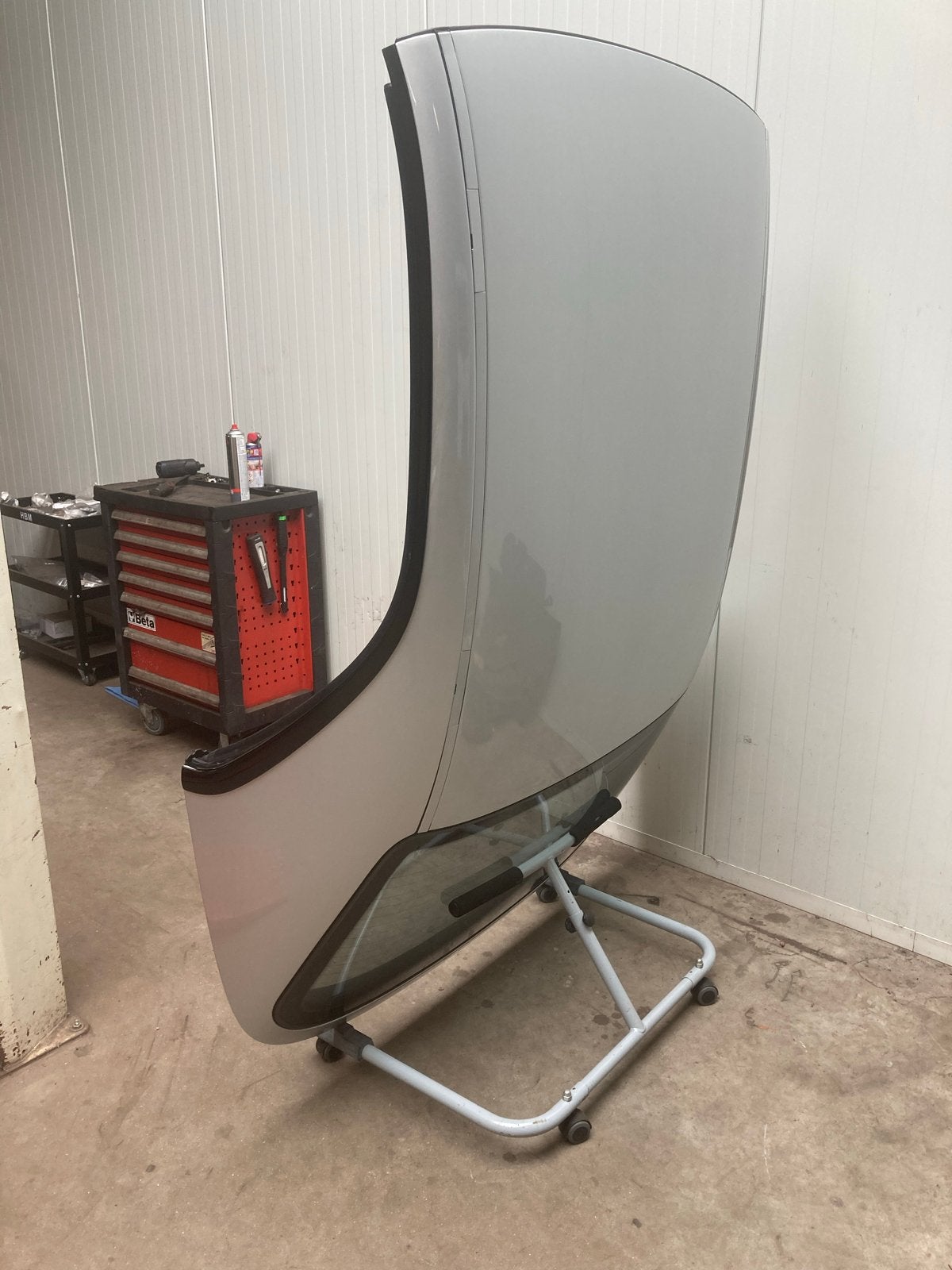 BMW E46 Hardtop Titan Zilver met Hoes en Standaard, Ophalen of Verzenden, Gebruikt, BMW, Achterklep