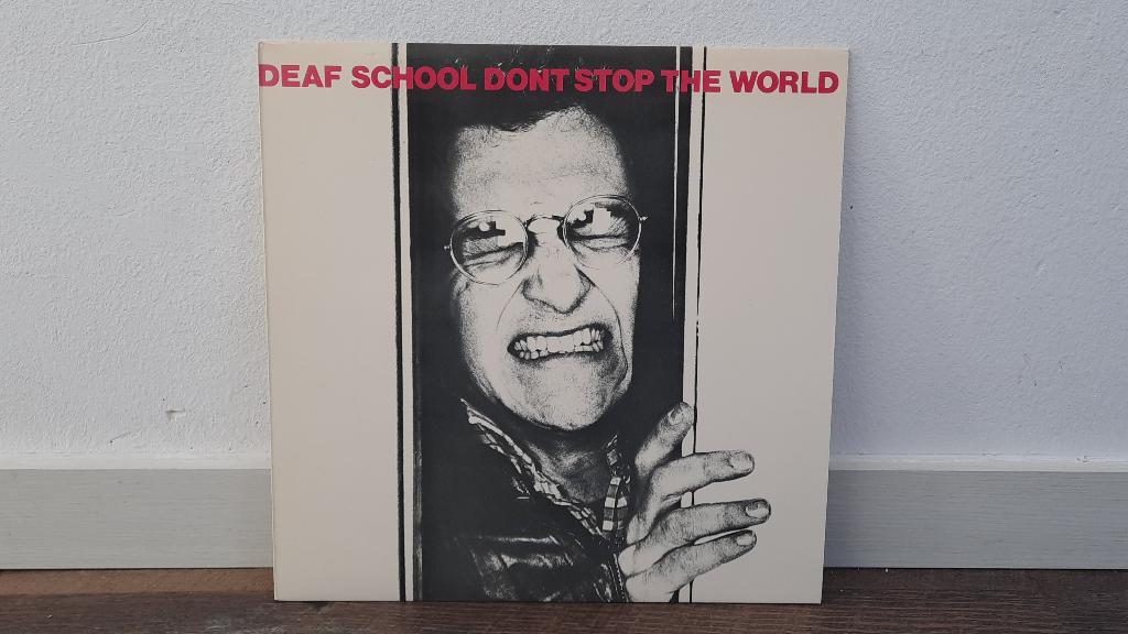Deaf School - Don't Stop the World LP / Vinyl Plaat New Wave, Gebruikt, Overige genres, 1980 - 1989, Ophalen of Verzenden