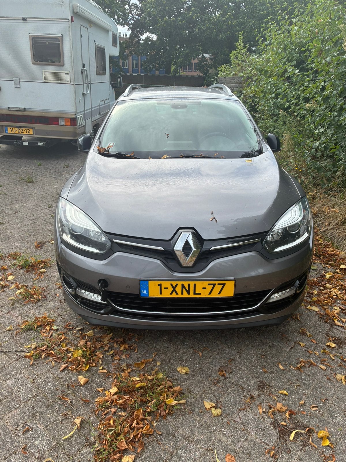 Renault Mégane 1.2 TCE 97KW EDC Estate 2014 Grijs, Auto's, Renault, 4 cilinders, 132 pk, Origineel Nederlands, Stationwagon