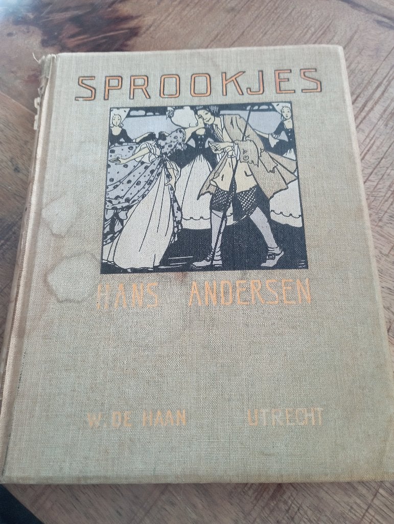 Sprookjes van Hans Andersen. antiek boek, Antiek en Kunst, Ophalen of Verzenden, Andersen