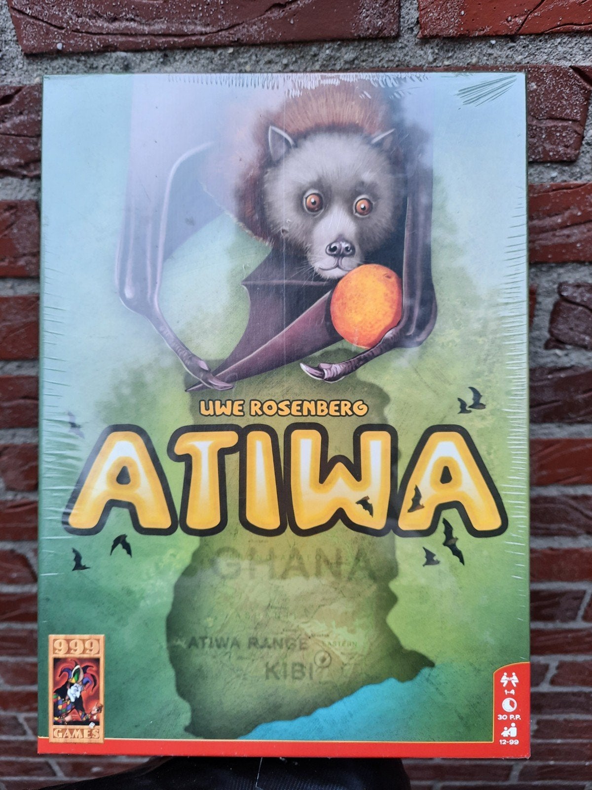 Atiwa - Strategisch bordspel van Uwe Rosenberg, Een of twee spelers, Ophalen of Verzenden, Nieuw, 999 Games