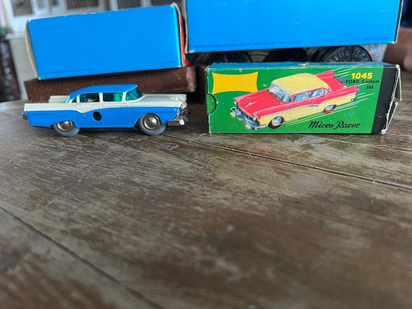 LILLIPUT MICRO RACER 1045 FORD CUSTOM 300, Ophalen of Verzenden, Zo goed als nieuw, Auto, Schuco