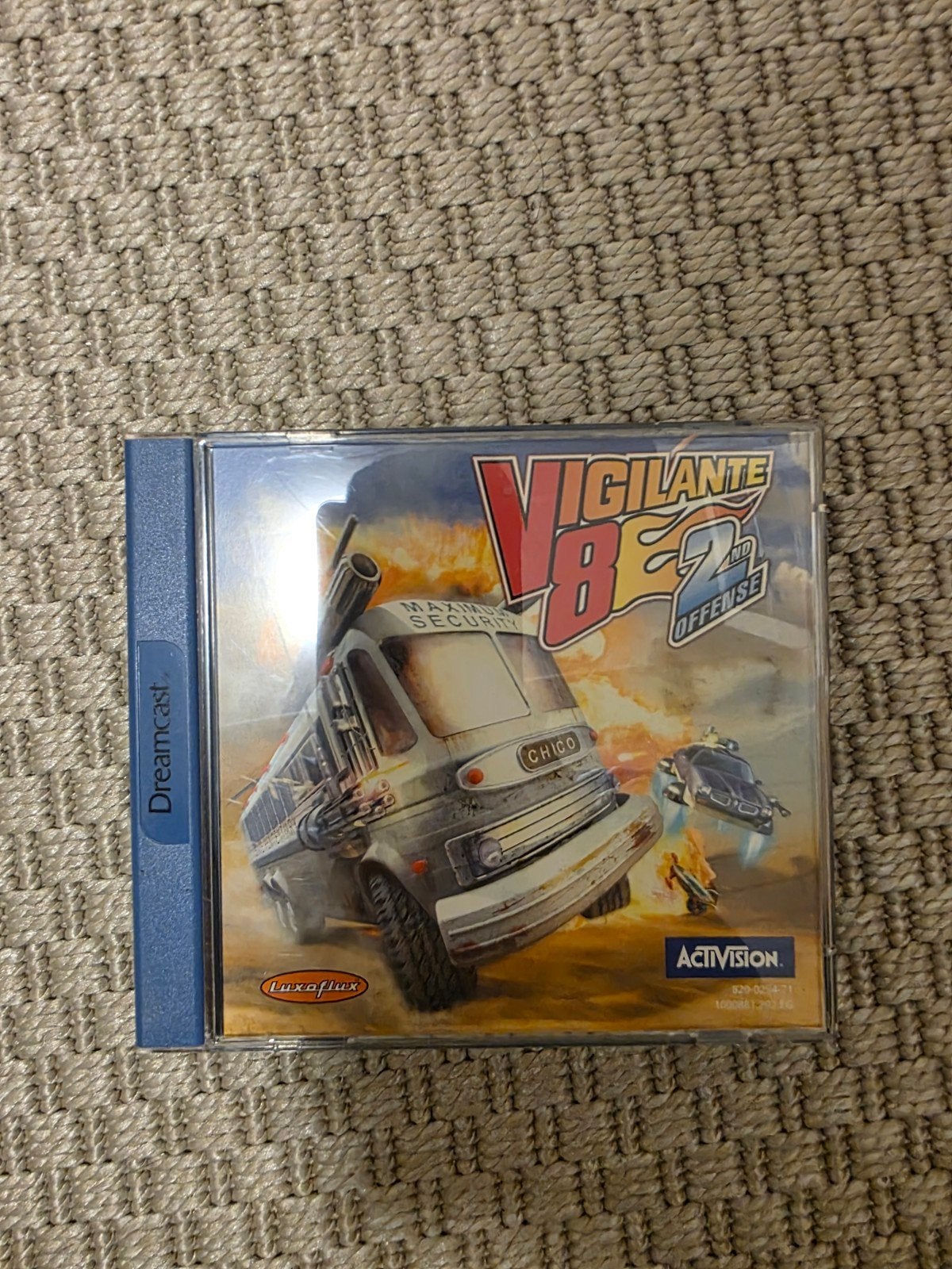 Vigilante 8 2nd Offense - Dreamcast (Zo goed als nieuw), Spelcomputers en Games, Avontuur en Actie, Eén computer, Ophalen of Verzenden