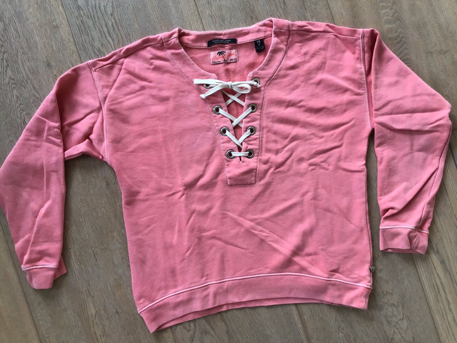 Scotch en Soda, ZGAN, maat M, oud-roze sweater, Maat 38/40 (M), Scotch & Soda, Ophalen of Verzenden, Zo goed als nieuw
