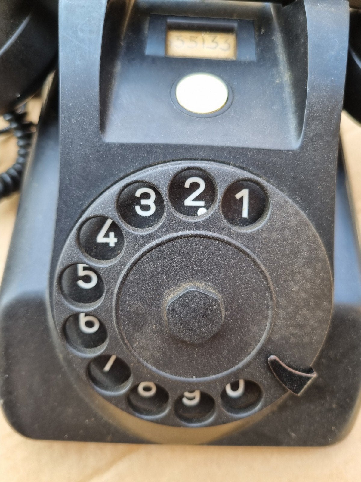 Vintage Bakelieten Ericsson PTT Telefoon Jaren '60, Telecommunicatie, Ophalen of Verzenden, Gebruikt, Bakeliet