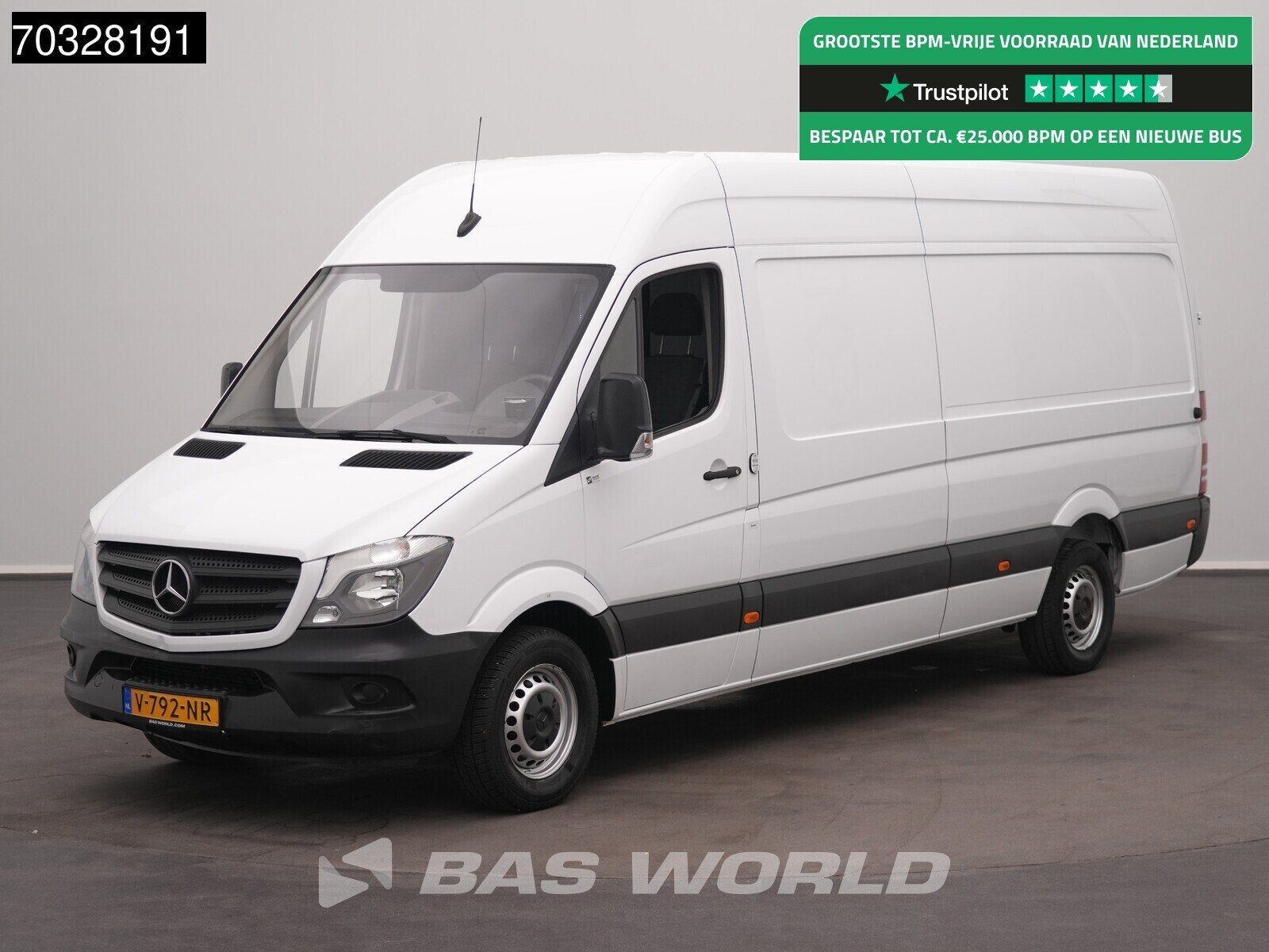 Mercedes Sprinter 311 CDI Automaat L3H2 Camera Euro6 Pakketw, Automaat, Stof, Euro 6, 4 cilinders