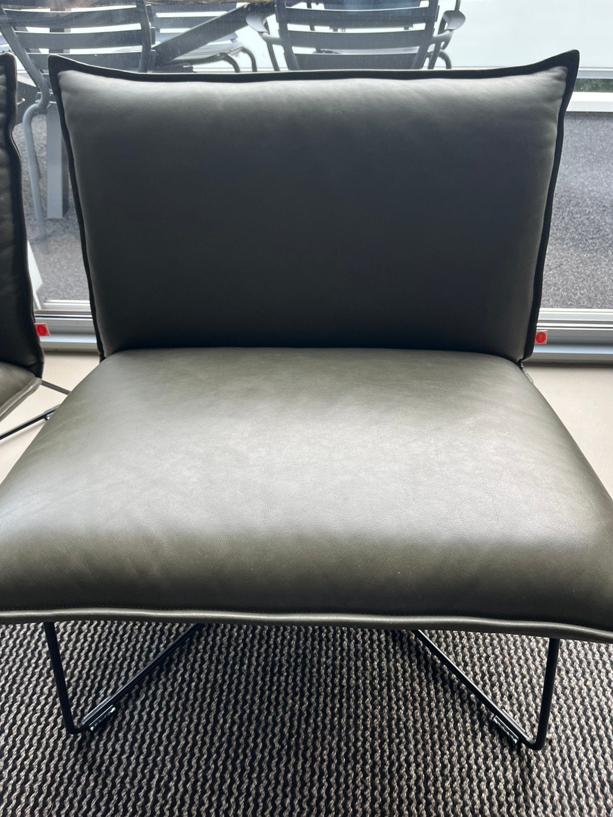 Jess lounge fauteuil, Huis en Inrichting, Ophalen, Twee, Overige kleuren, Leer