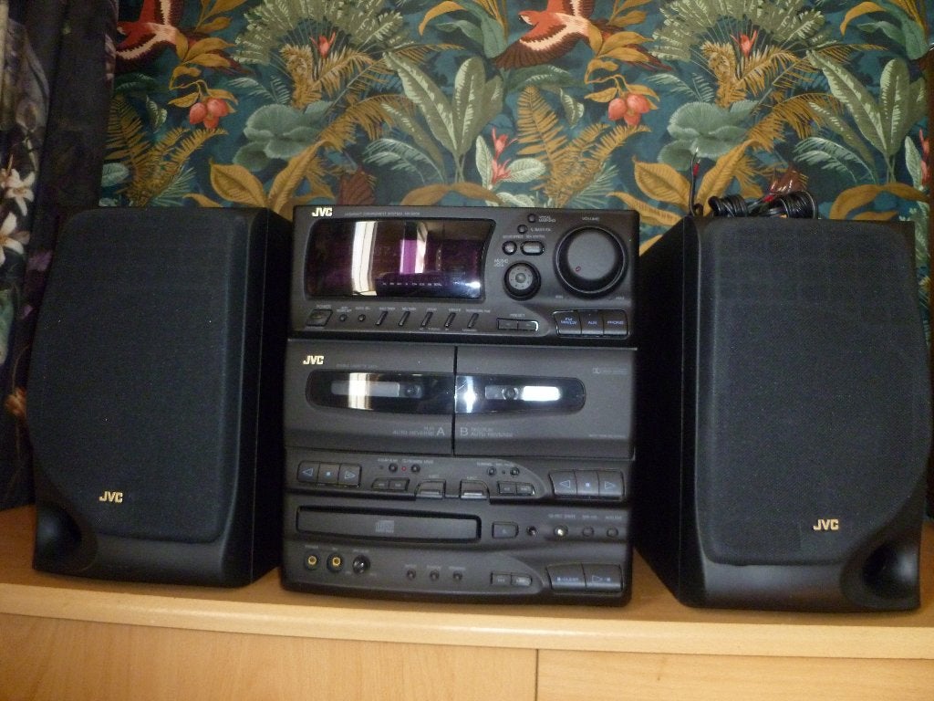 jvc stereo,set, Audio, Tv en Foto, Stereo-sets, Ophalen of Verzenden, Gebruikt, Tuner of Radio, JVC