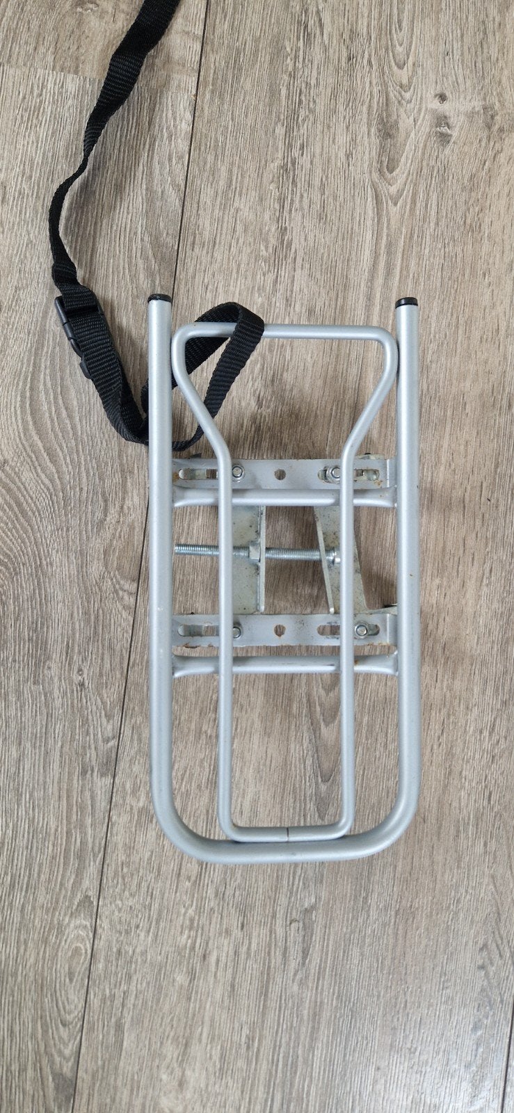 Fietsdrager voor bagage - Zilverkleurig, Ophalen of Verzenden, Gebruikt