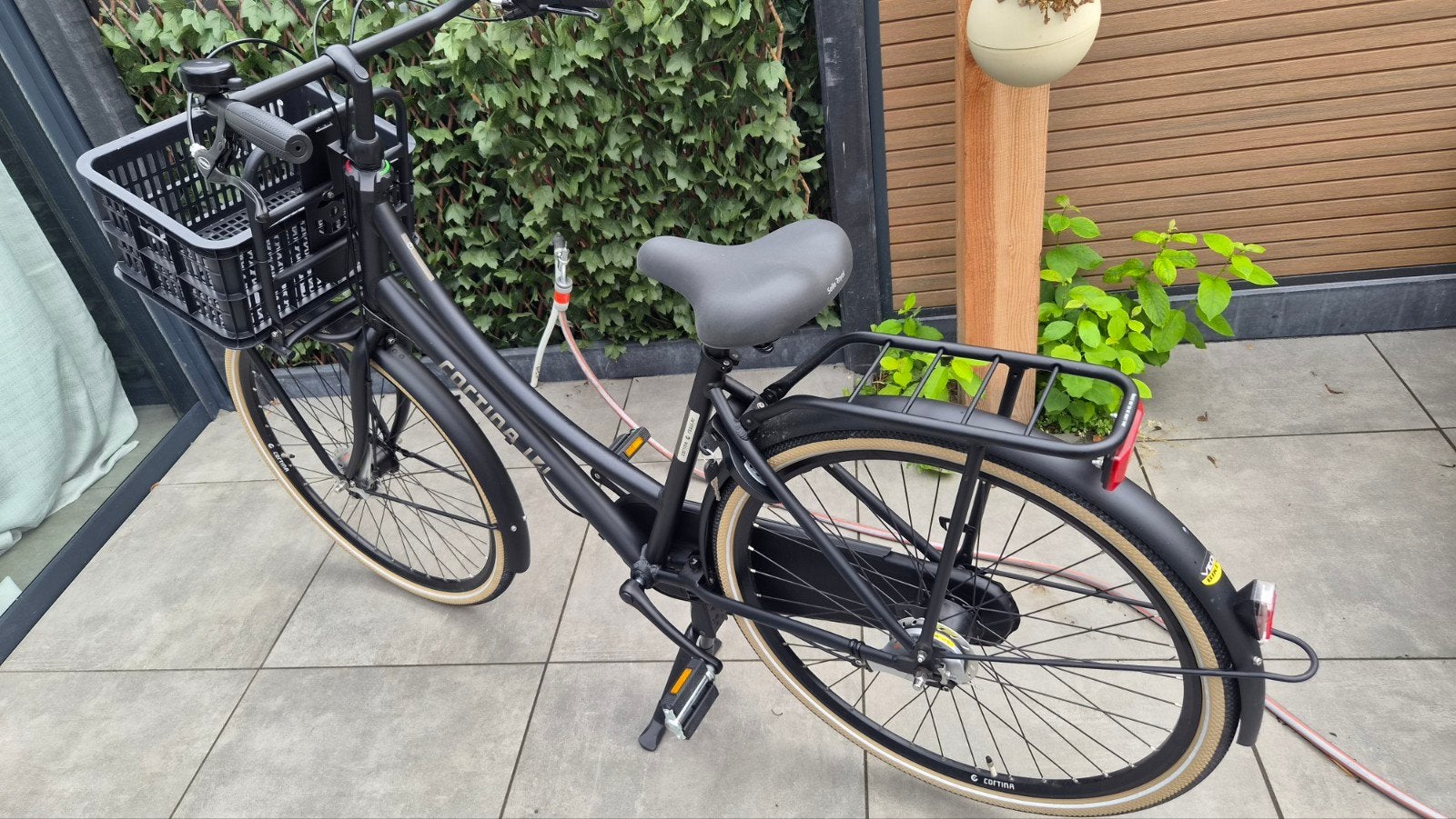Cortina U4 Transport ND7 Jett Black Matt - Zo goed als nieuw, Versnellingen, Zo goed als nieuw, 50 tot 53 cm, Ophalen