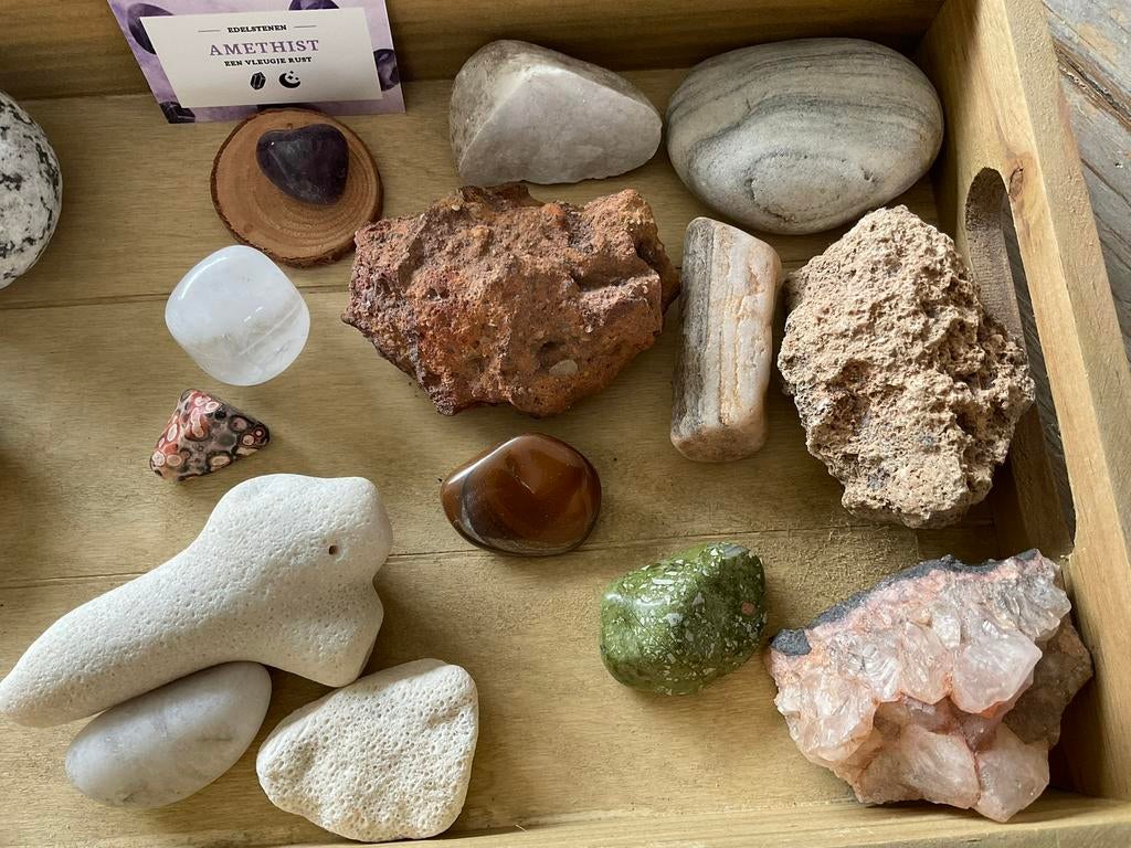 Stenen, mineralen, fossielen en koraal, Verzamelen, Mineralen en Fossielen, Ophalen