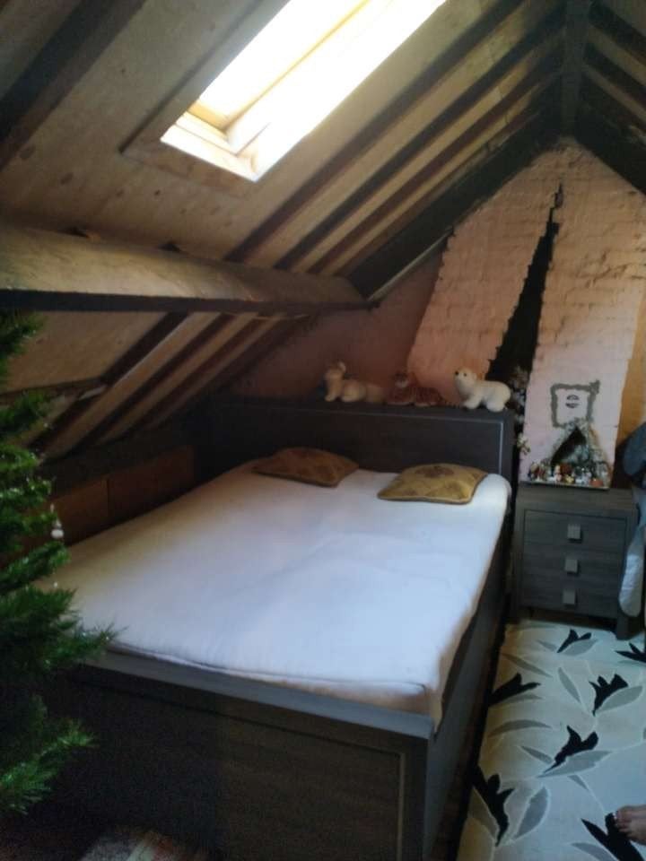 bed met 2 nachtkasten, Ophalen, Zo goed als nieuw, Eenpersoons, 160 cm
