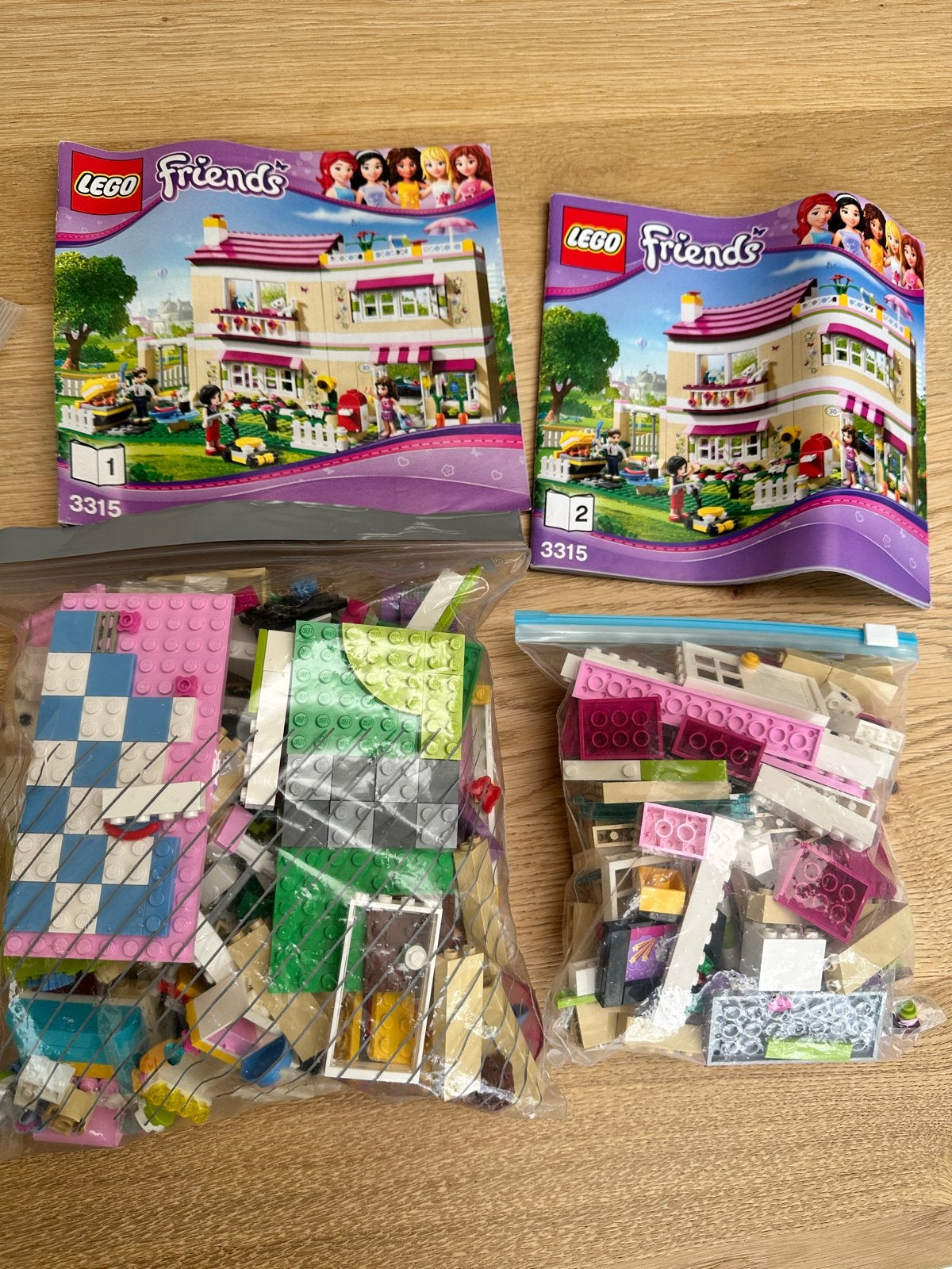 Lego Friends Emma's Huis 3315 - Compleet met doos en boekjes, Ophalen, Gebruikt, Lego, Friends