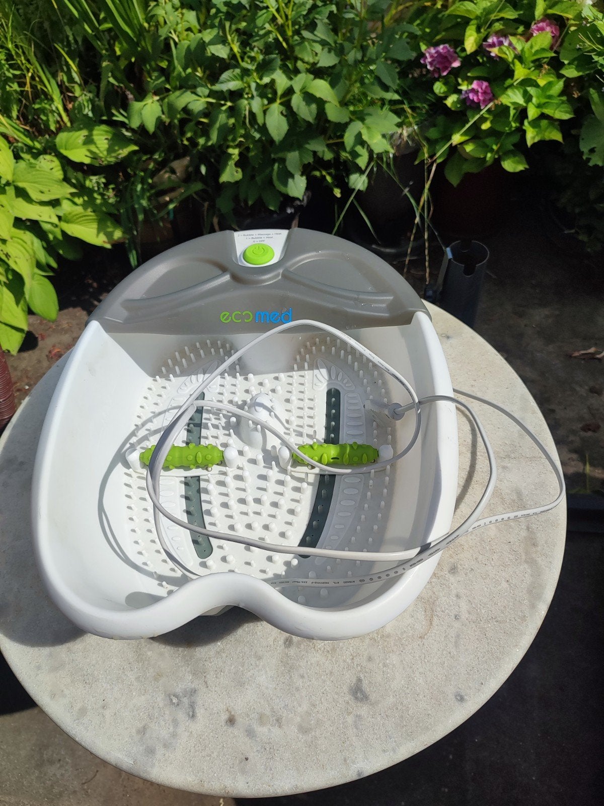 eco med voet masage bad, Ophalen of Verzenden