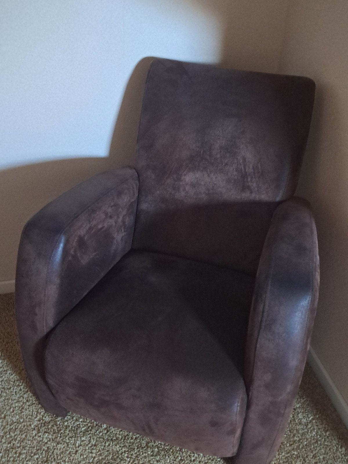 fauteuil stoel, Huis en Inrichting, Ophalen, 75 tot 100 cm, 50 tot 75 cm