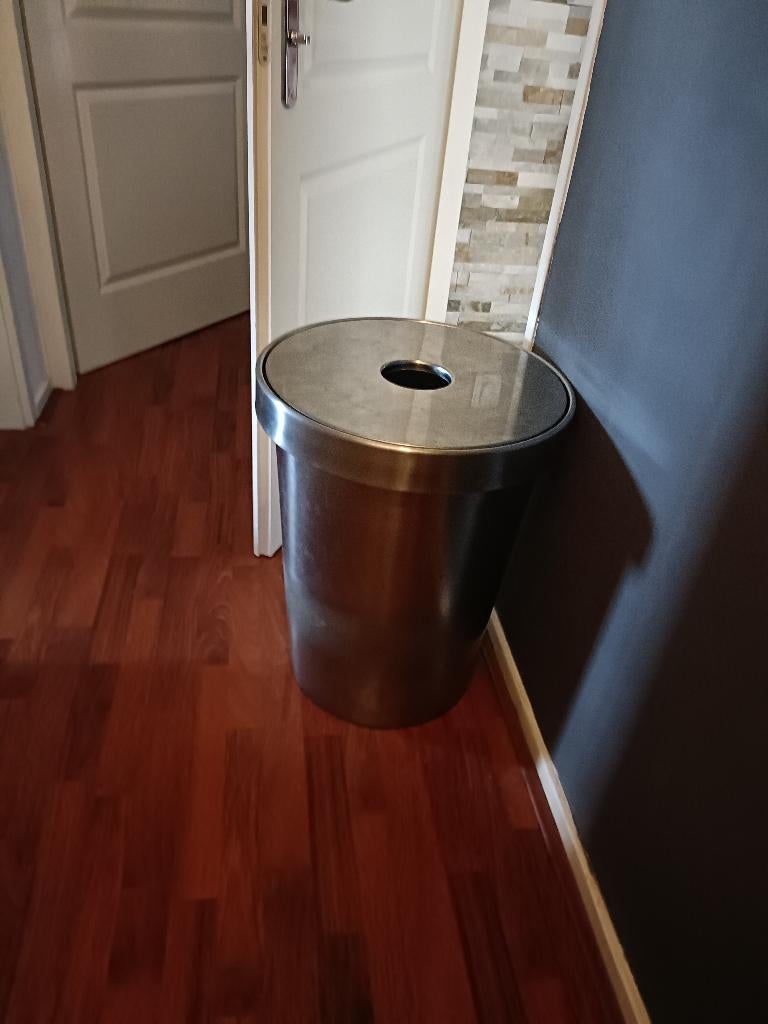 RVS Wasmand Ikea, Huis en Inrichting, Badkamer | Badtextiel en Accessoires, Ophalen, Zo goed als nieuw, Overige kleuren, Overige typen