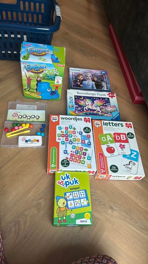 Kinderspelletjes en puzzels - set of los, Ophalen of Verzenden, Zo goed als nieuw