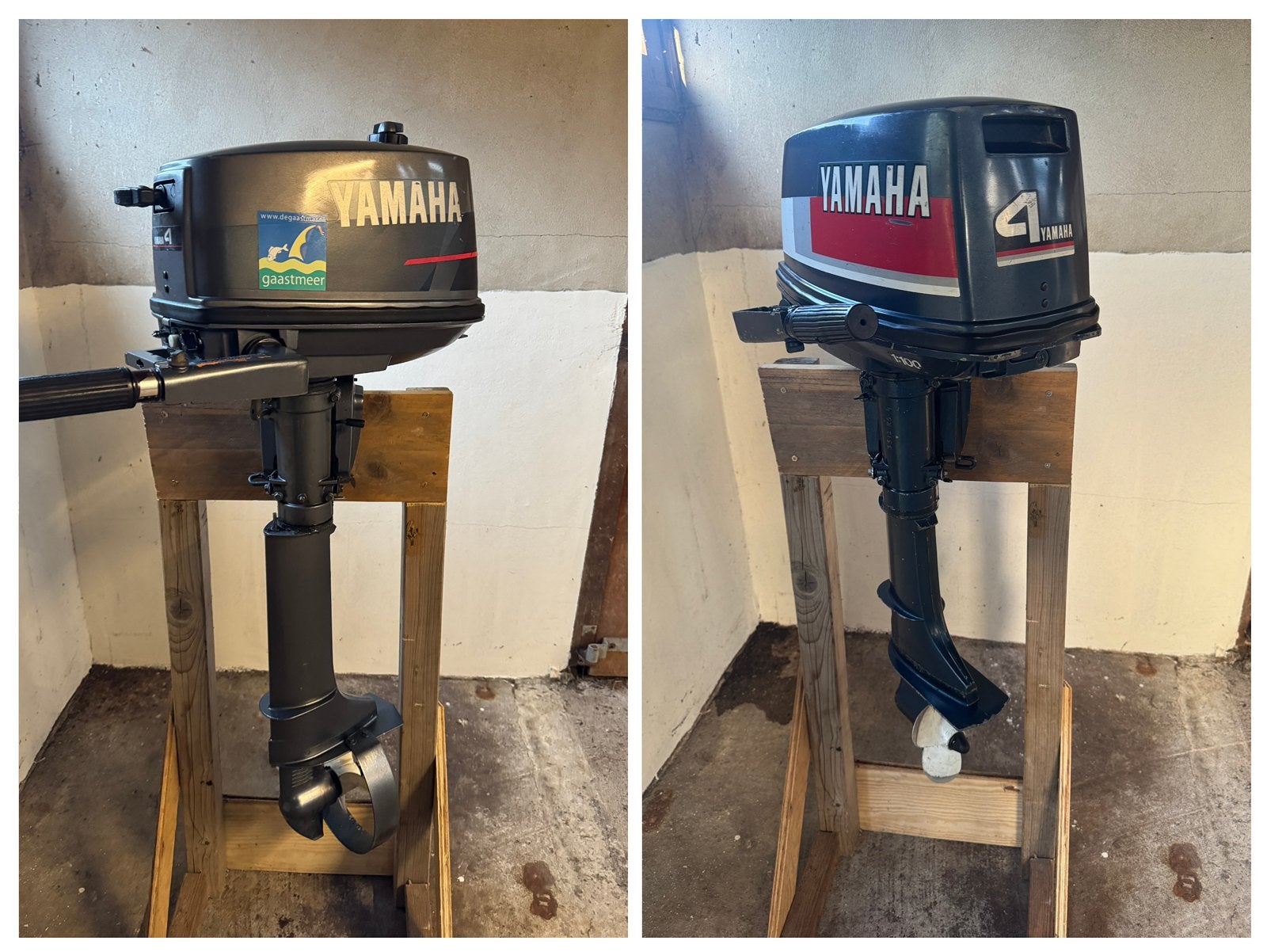 Yamaha 4 pk- 2 takt langstaart en kortstaart, Watersport en Boten, Buiten- en Binnenboordmotoren, Ophalen, Gebruikt, Minder dan 5 pk