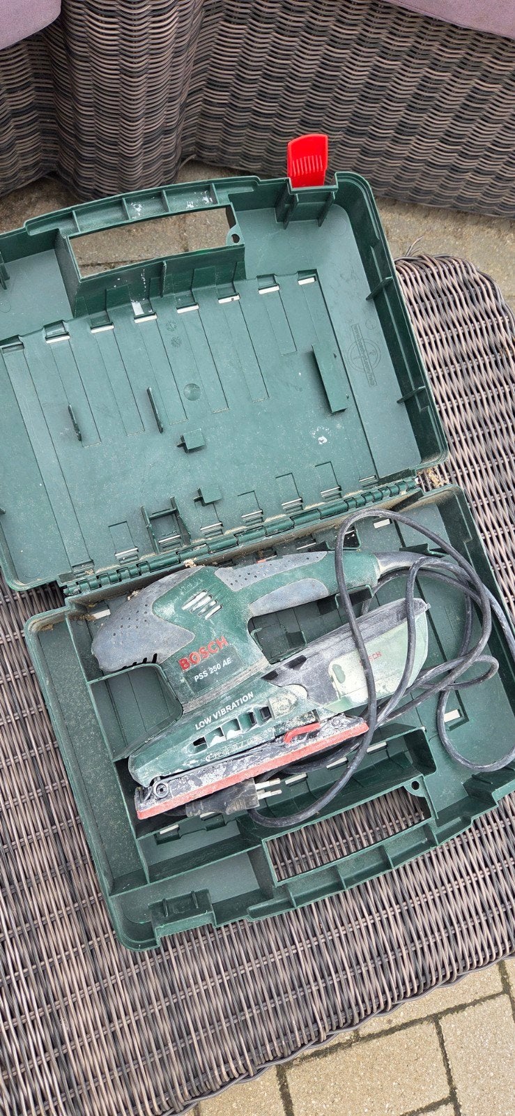 Bosch PSS 250 AE Vlakschuurmachine - 250W, Ophalen of Verzenden