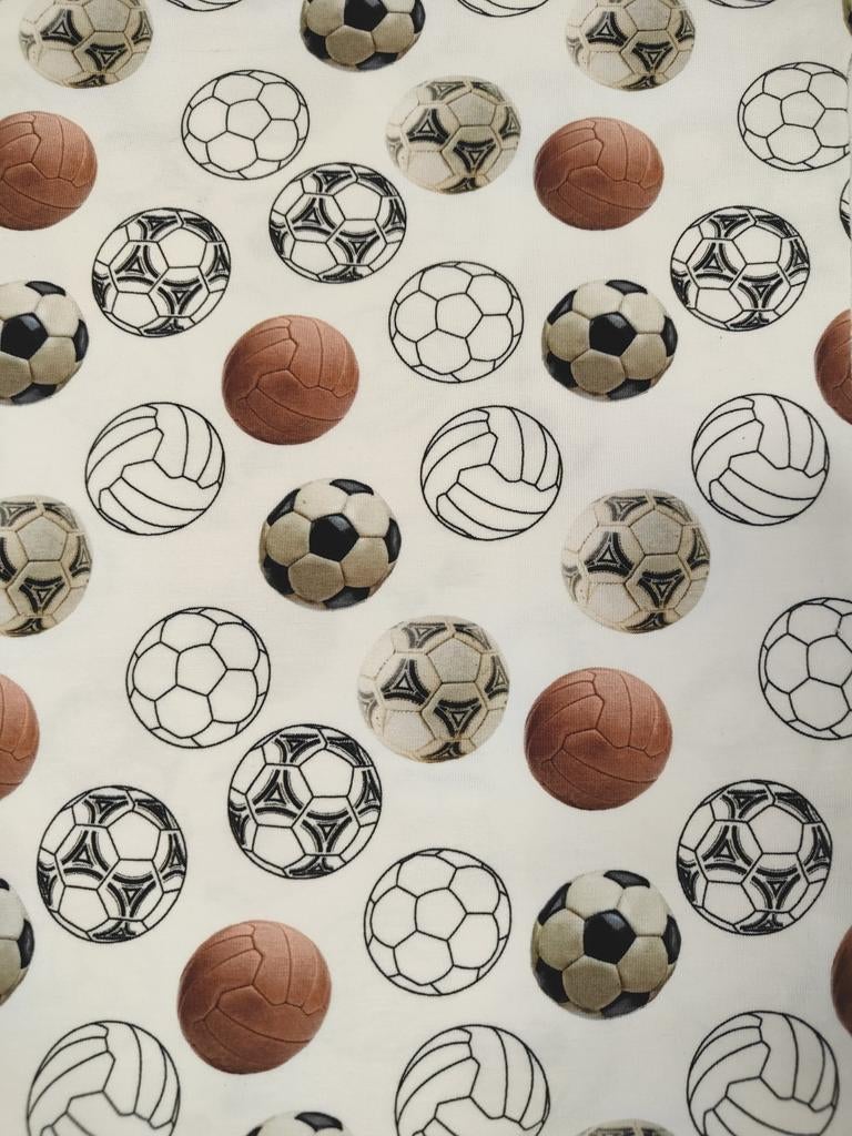 Tricot voetballen, Hobby en Vrije tijd, Stoffen en Lappen, 120 cm of meer, Nieuw, Ophalen of Verzenden, Katoen