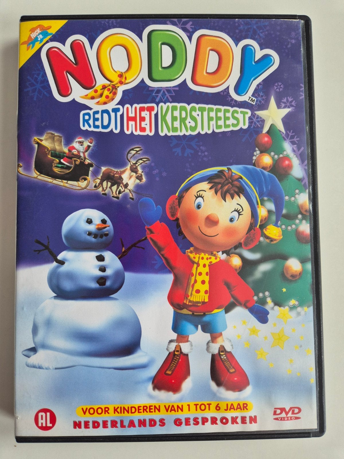 Noddy Redt Het Kerstfeest DVD - nick junior, Alle leeftijden, Ophalen of Verzenden, Zo goed als nieuw, Tv fictie