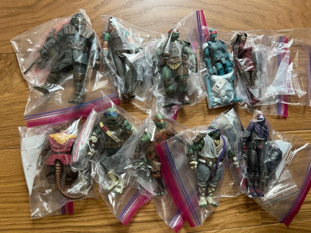 Neca Last Ronin 10 figuren set - Nieuw in zakjes, Ophalen of Verzenden, Zo goed als nieuw