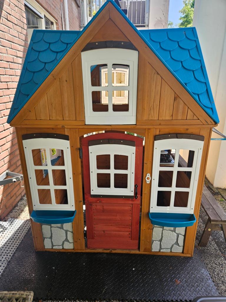 KidKraft Seaside Cottage houten speelhuisje tuinhuis!, Ophalen, Hout