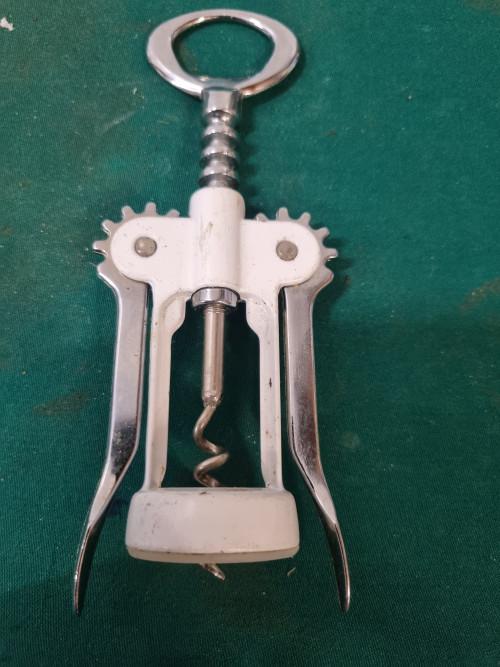 kurkentrekker wit chroom, Ophalen of Verzenden, 'T Olde Gre-j, Info@toldegrej.nl, Endepoelstraat 20f Didam