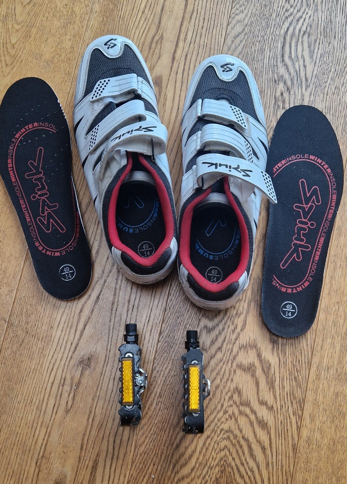 Spuik fietsschoenen maat 49 met kliksysteem pedalen, Heren, Schoenen, Ophalen of Verzenden, Zo goed als nieuw