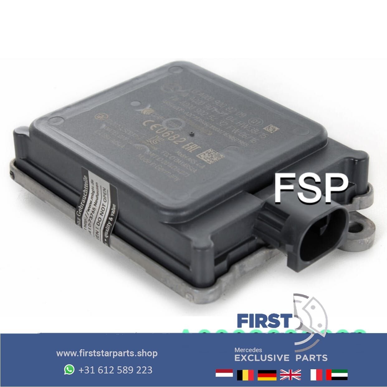 A0009008209 RADAR SENSOR Mercedes W177 W247 W118 W157 W205 W, Gebruikt, -, Ophalen of Verzenden, -