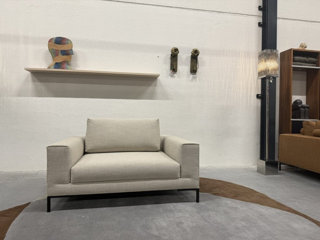Nieuw Design on Stock Aikon Lounge bank 1,5 zits Milton 144, Eenpersoons, Design on stock, Nieuw, 75 tot 100 cm