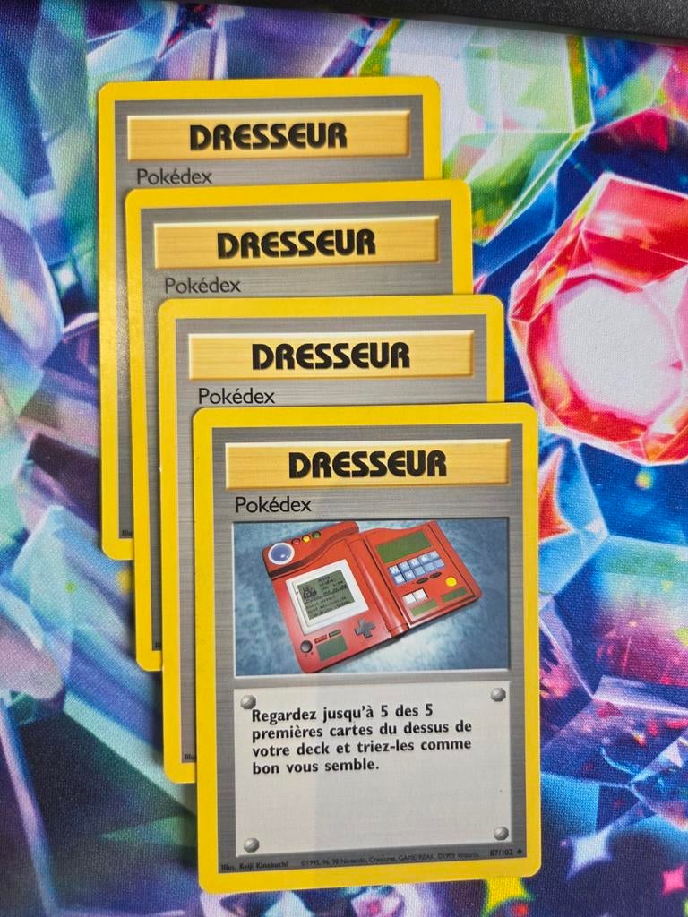 Pokédex 87/102 4x, Hobby en Vrije tijd, Ophalen of Verzenden, Zo goed als nieuw