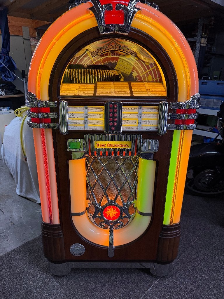 Wurlitzer 1015 OMT Vinyl 45 Rpm In Nieuw Staat 200 Select, Verzamelen, Met singles, Ophalen of Verzenden, Zo goed als nieuw, Wurlitzer
