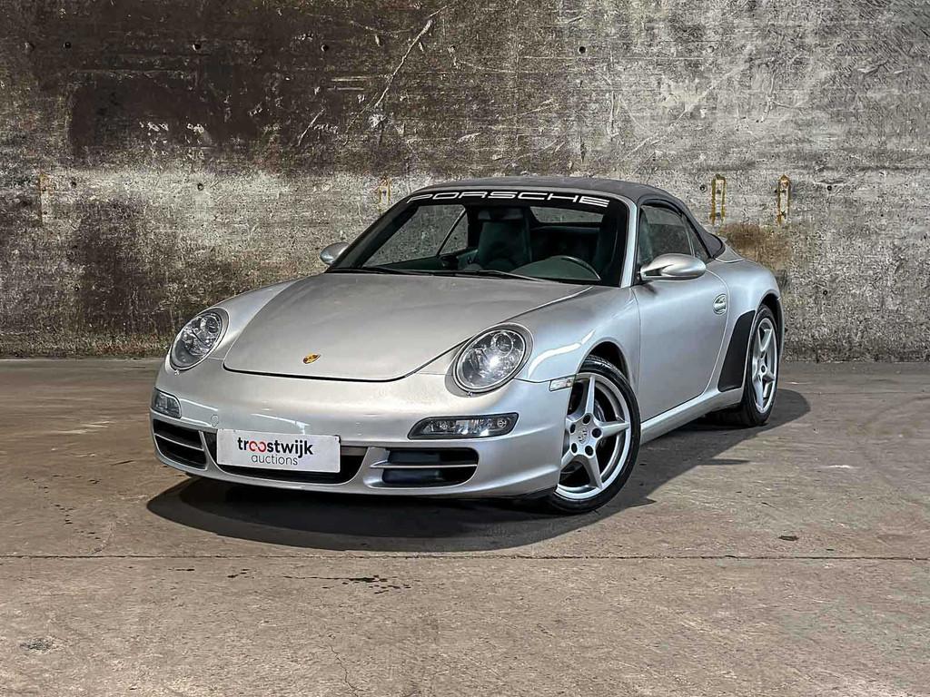 Porsche 911 Carrera Cabriolet 3.6 997 Sport-Chrono 325pk 200, Auto's, Porsche, Automaat, Gebruikt, Cabriolet, Bedrijf