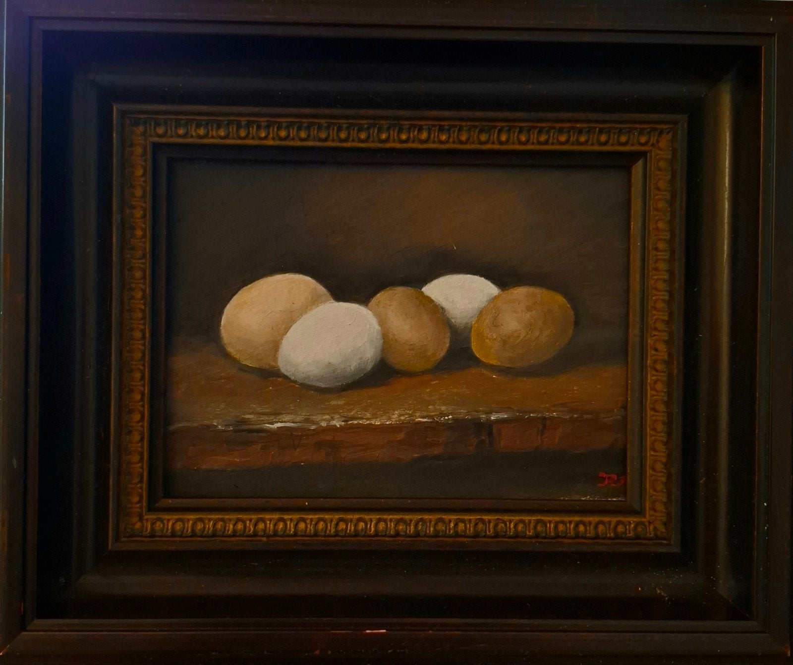 schilderij stilleven 12x15 cm, Ophalen of Verzenden
