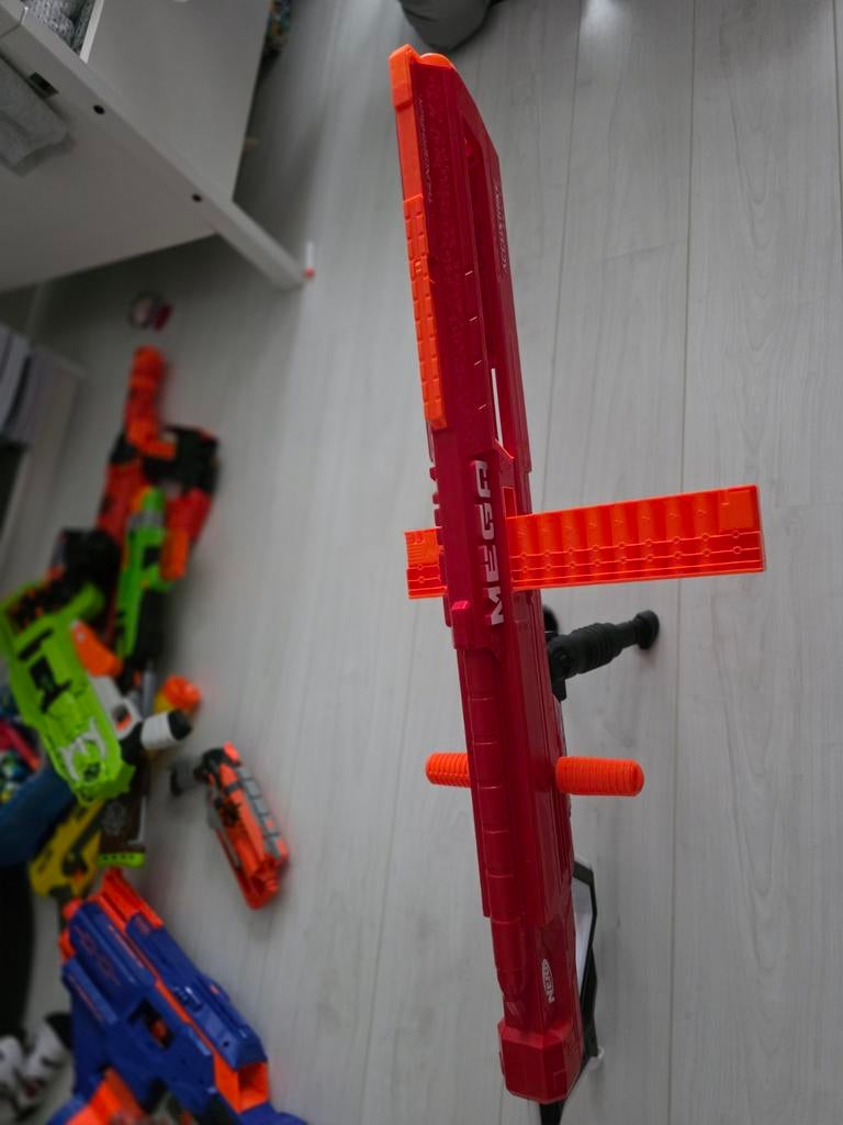 Nerf AccuStrike Mega Thunderhawk Blaster, Kinderen en Baby's, Speelgoed | Buiten | Actiespeelgoed, Ophalen of Verzenden, Zo goed als nieuw