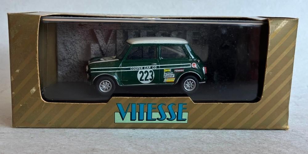 Mini Cooper S MkII British Saloon Champ. #223. Vitesse L061., Ophalen of Verzenden, Zo goed als nieuw, Auto, Overige merken
