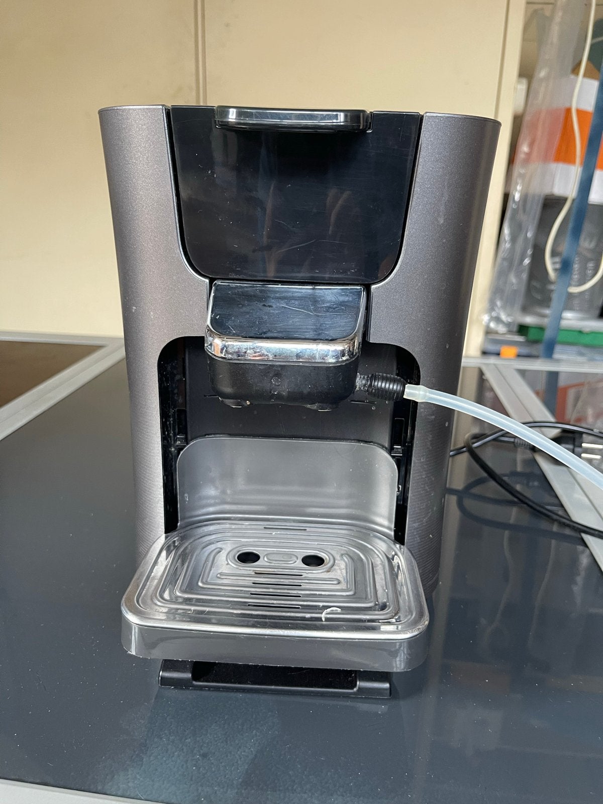 Philips Senseo duo koffiezetapparaat - Grijs, Ophalen, Gebruikt, Koffiemachine, 2 tot 4 kopjes