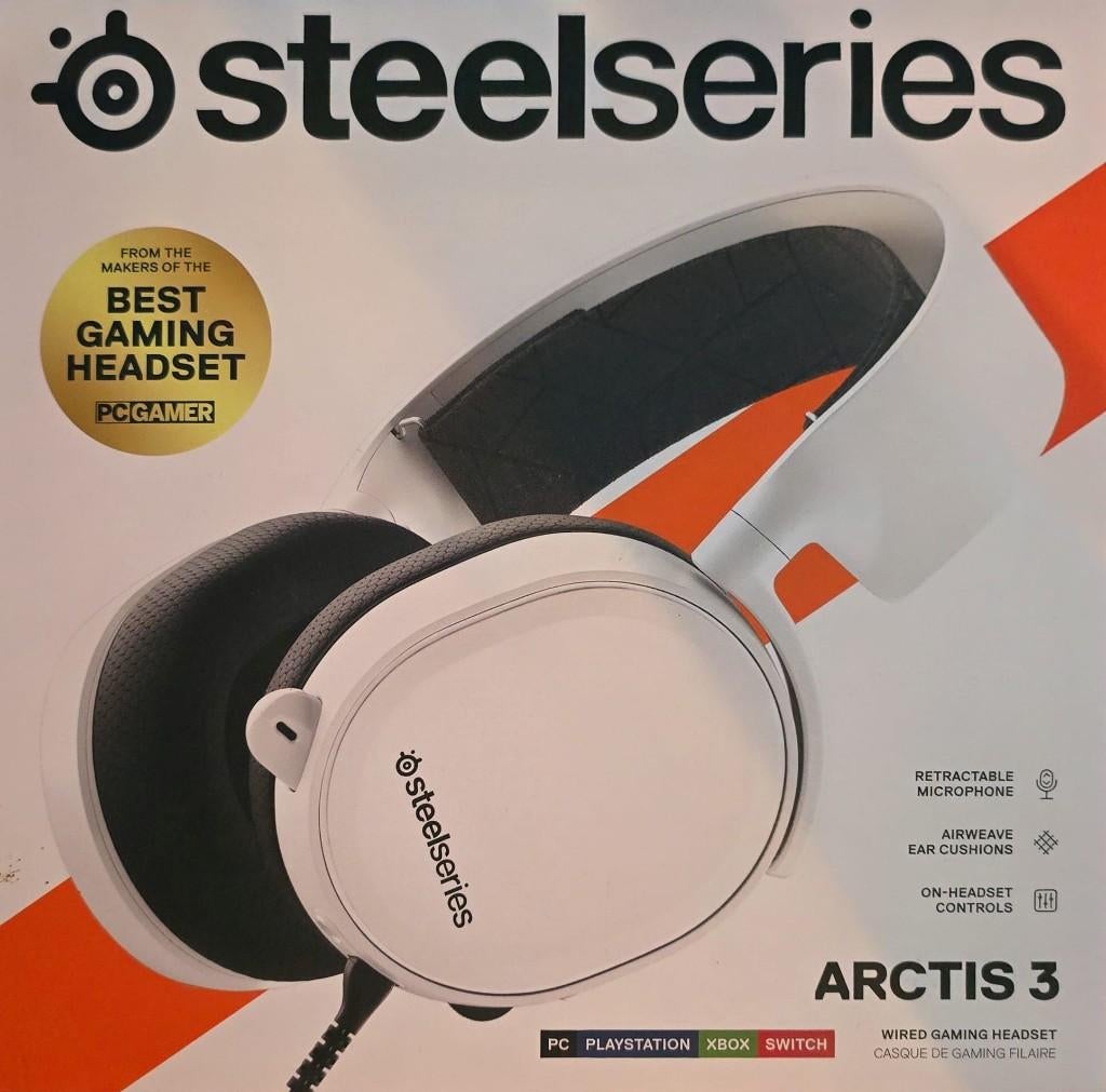 SteelSeries Arctis 3 Gaming Headset – Zo goed als nieuw, Computers en Software, Headsets, Steelseries Arctis, Ophalen of Verzenden