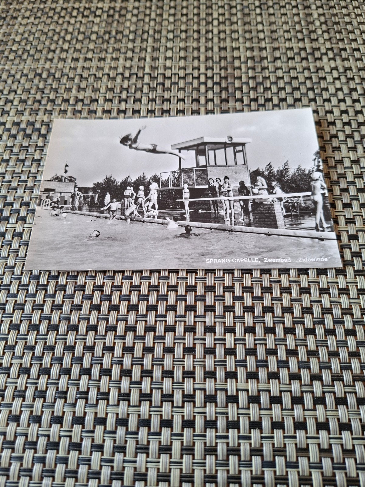 Sprang-Capelle Zwembad 'Zidewinde', Ophalen of Verzenden, 1960 tot 1980, Ongelopen, Noord-Brabant