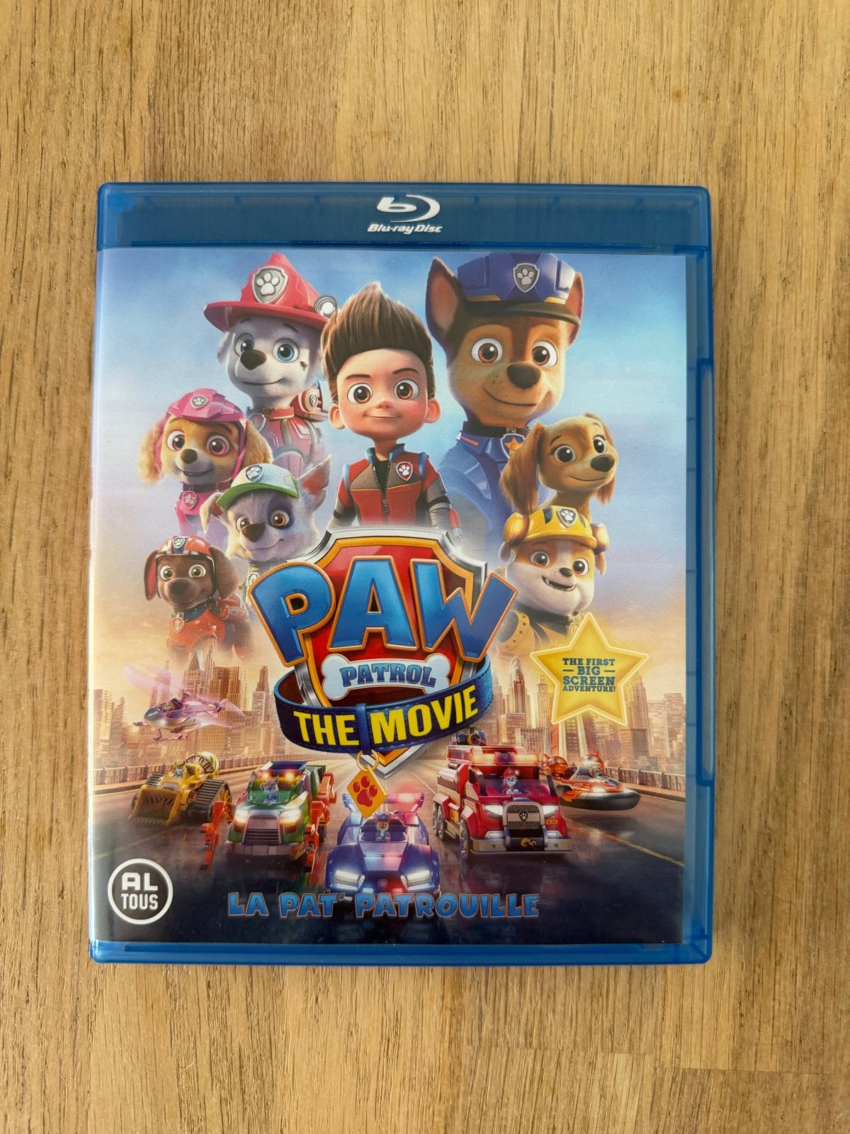 Paw Patrol The Movie Blu-ray - Avontuur voor het hele gezin, Alle leeftijden, Nederlands, Film, Kinderen en Jeugd