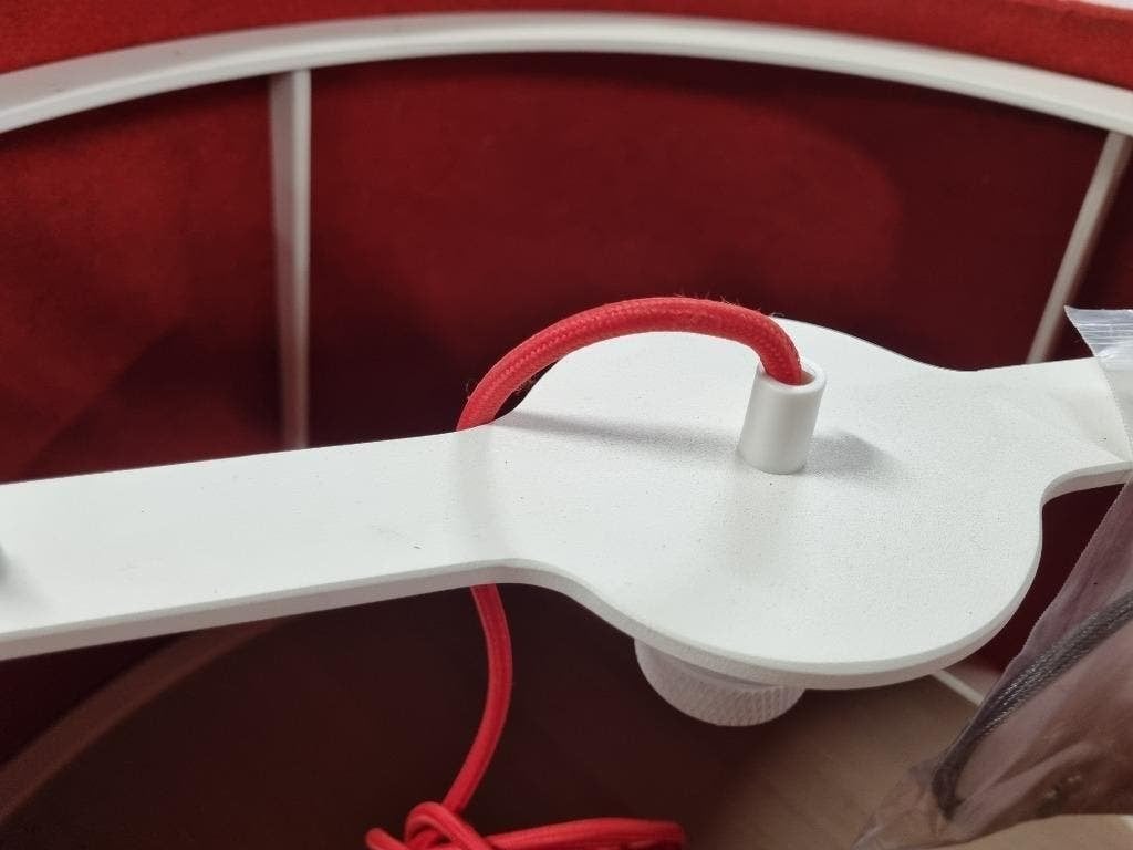 Buzzispace BuzziShade akoestische lamp doorsnee 120 cm rood, Huis en Inrichting, Lampen | Hanglampen, Ophalen, Nieuw