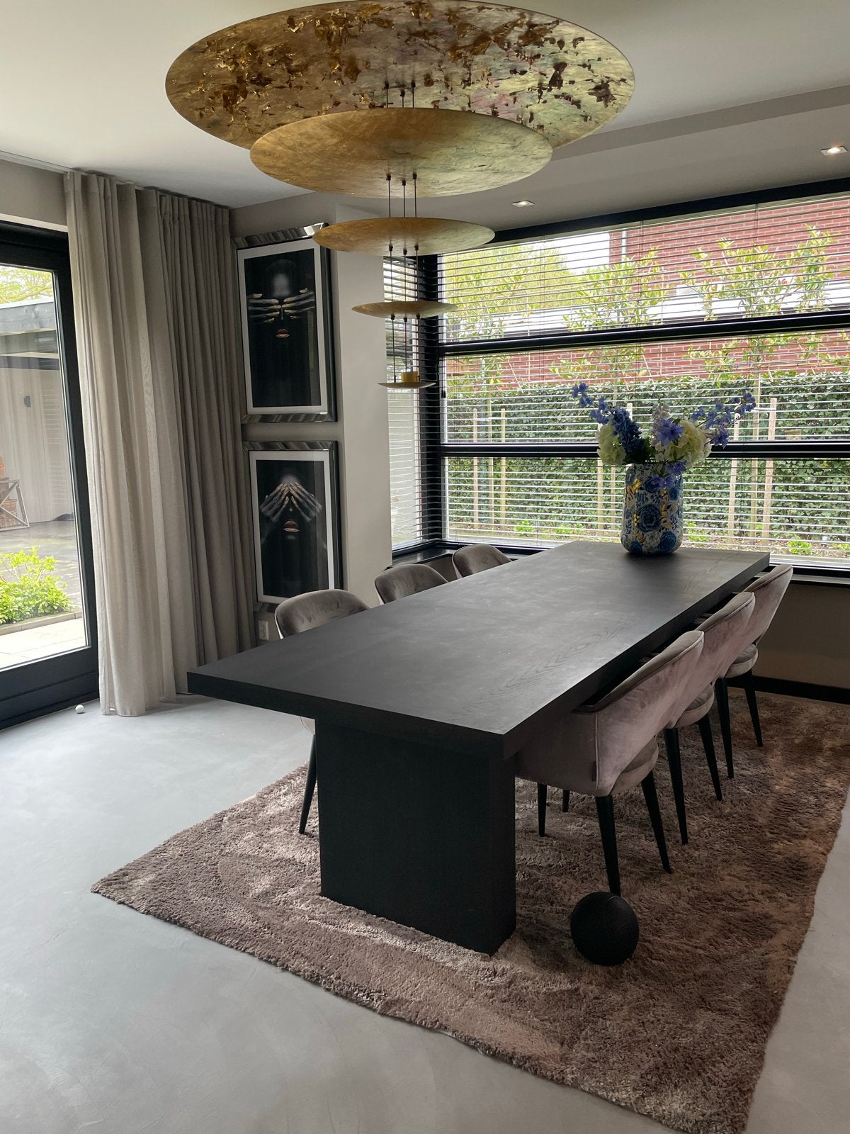 Eetkamertafel - 2.8m x 1m Keijser en Co, Huis en Inrichting, Ophalen, Gebruikt, 100 tot 150 cm, 200 cm of meer