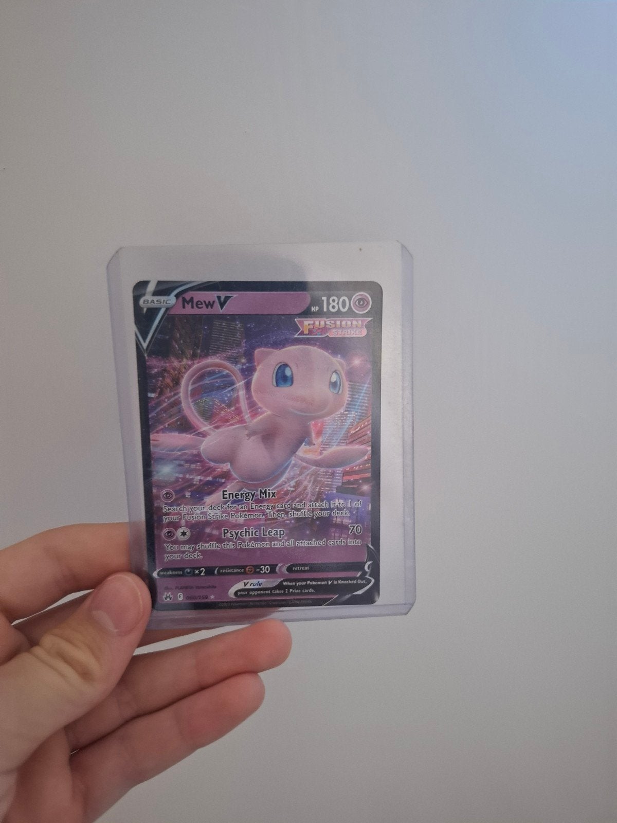 Mew V, Hobby en Vrije tijd, Ophalen, Zo goed als nieuw, Losse kaart, Foil
