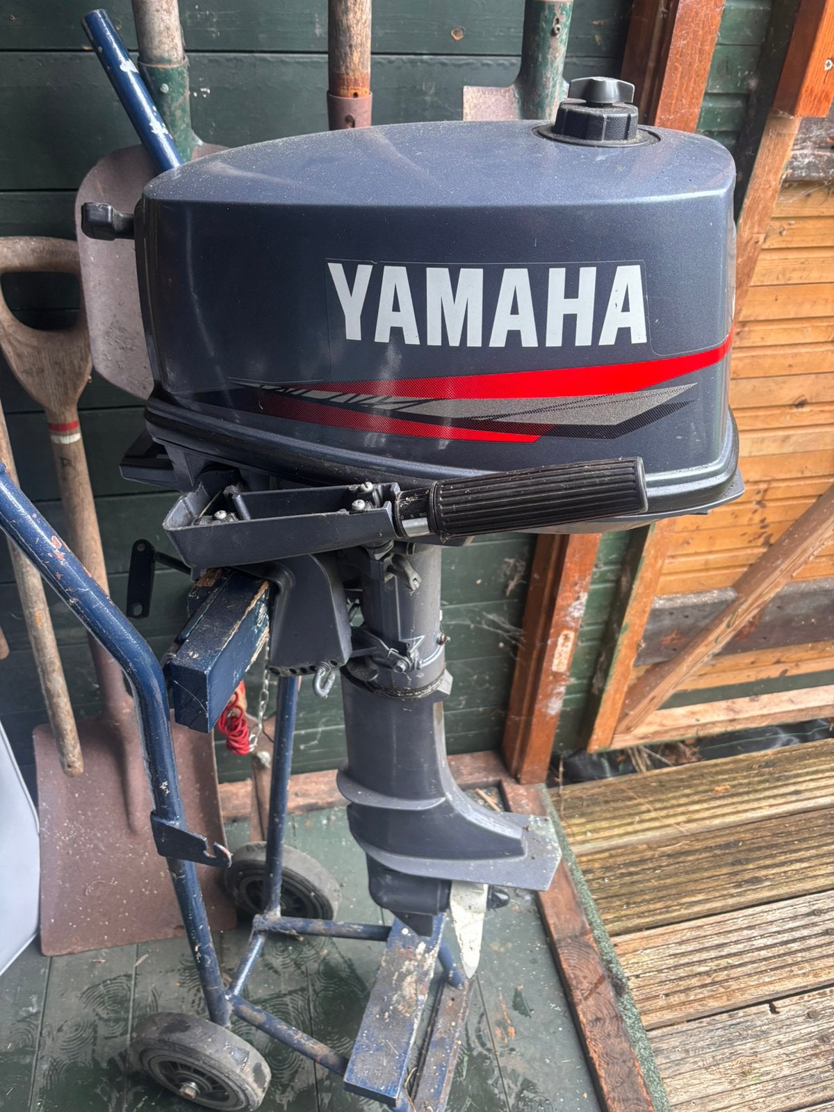 2x 4 pk motoren yamaha en evinrude, Watersport en Boten, Ophalen of Verzenden, Zo goed als nieuw