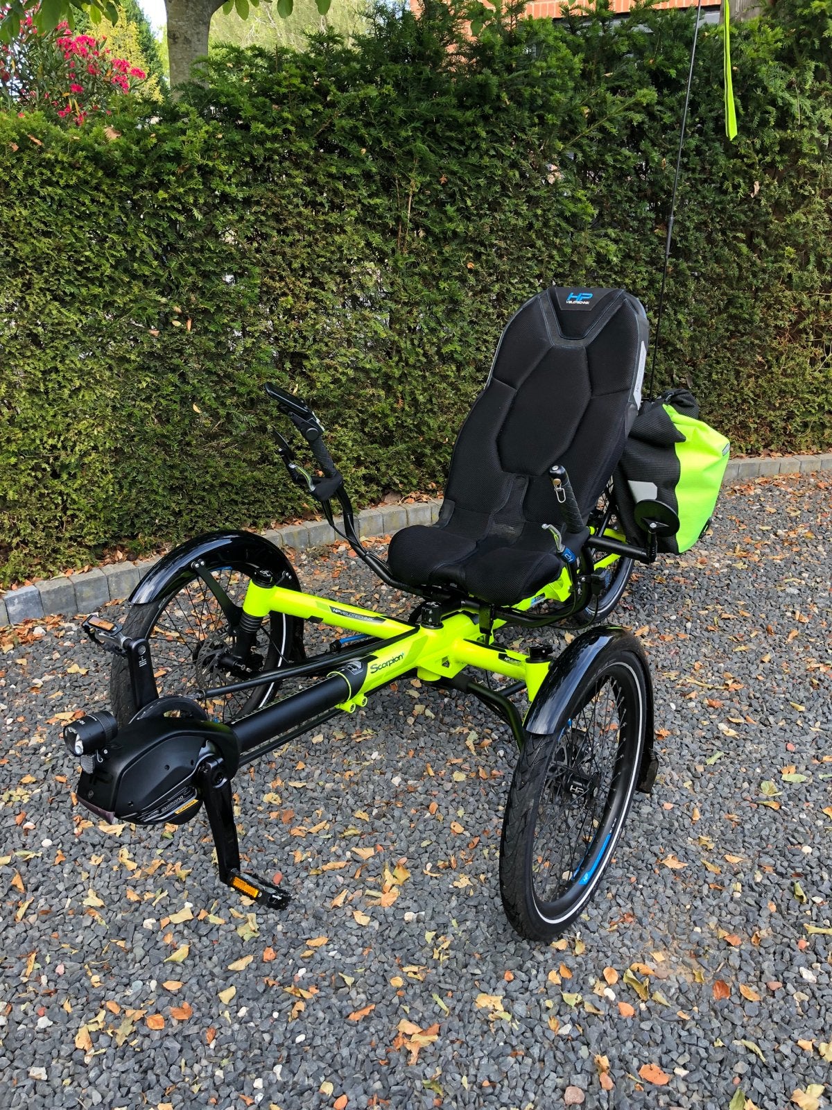 HP Velotechnik Scorpion Plus 20 met Shimano Steps Cargo, Ophalen, Zo goed als nieuw, Schijfrem